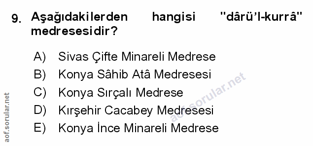 Soru 9