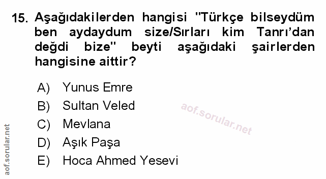 Soru 15