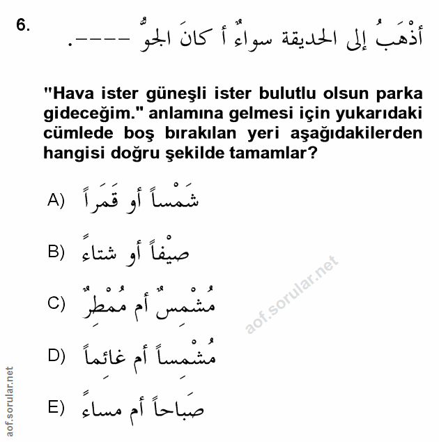 Soru 6