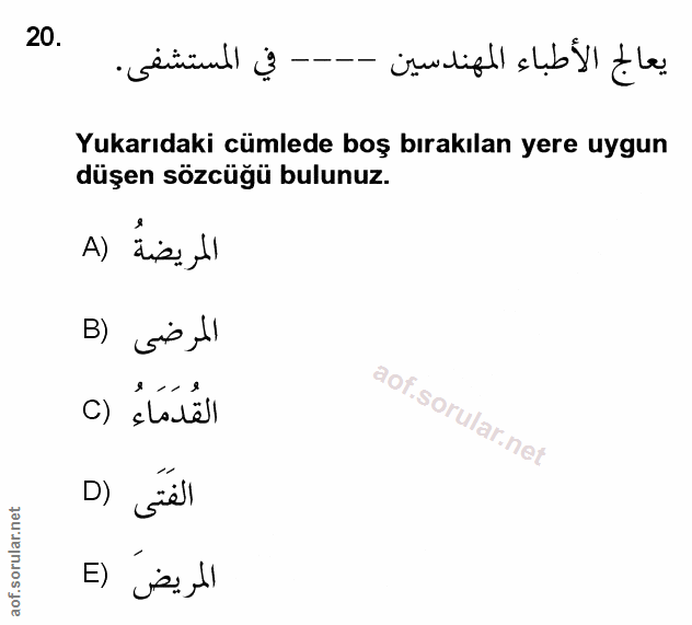 Soru 20