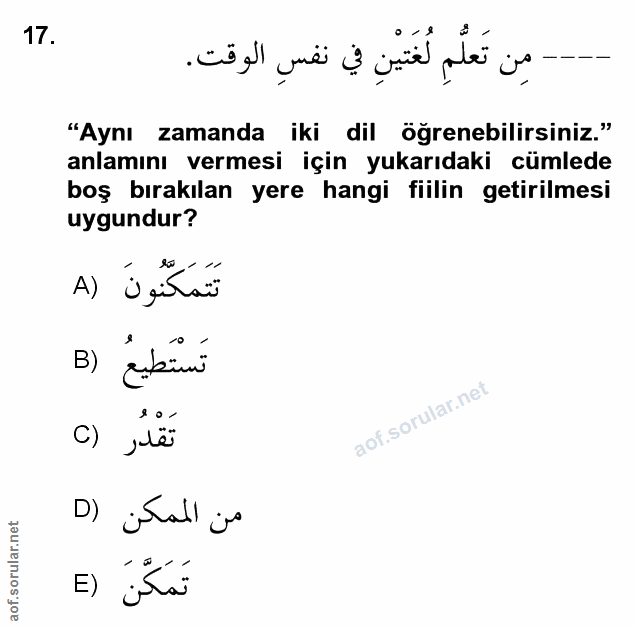 Soru 17