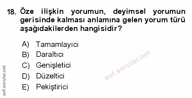 Soru 18