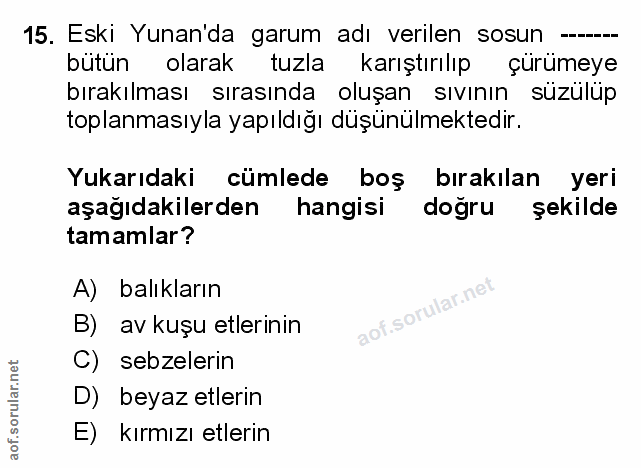 Soru 15