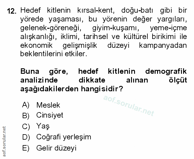 Soru 12