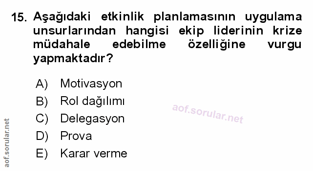 Soru 15