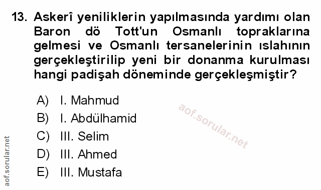 Soru 13