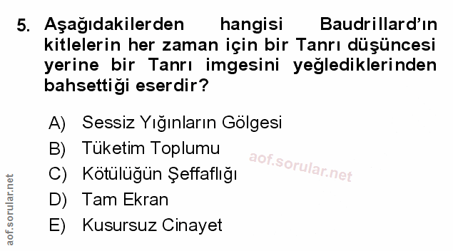 Soru 5