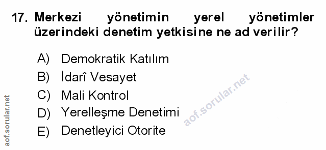 Soru 17