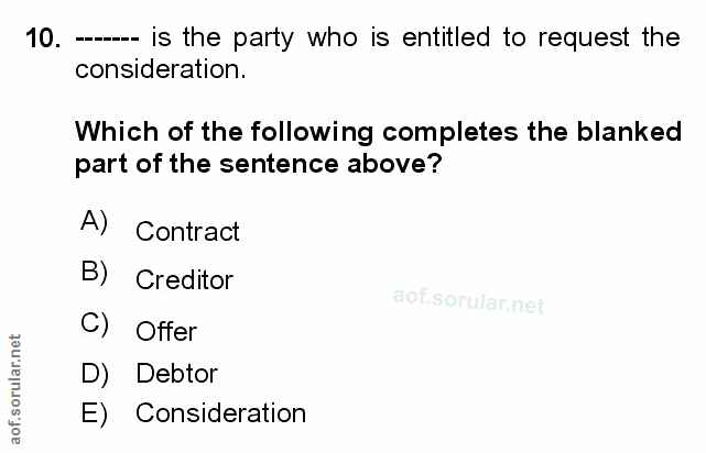 Soru 10