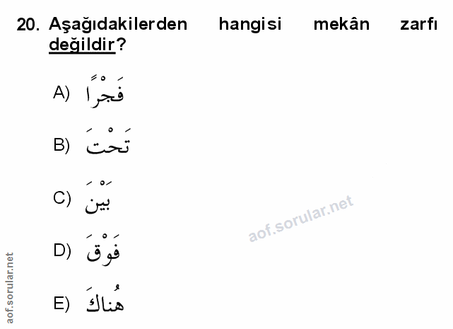 Soru 20
