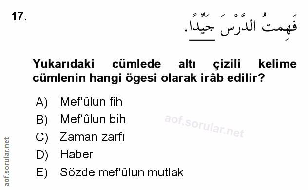 Soru 17