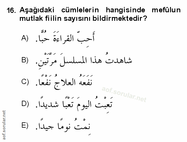 Soru 16