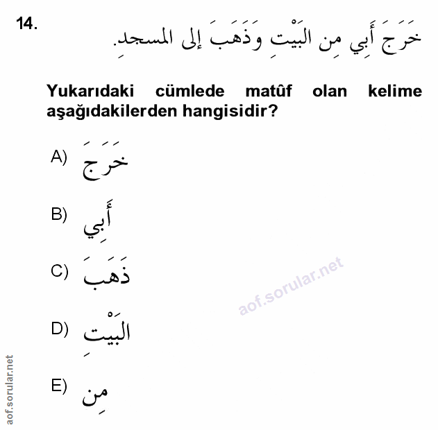 Soru 14