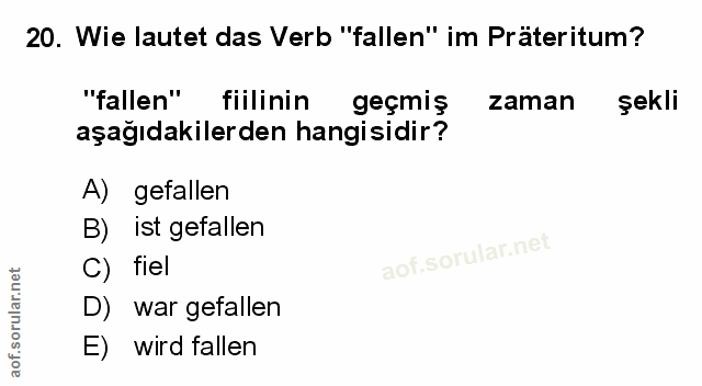 Soru 20