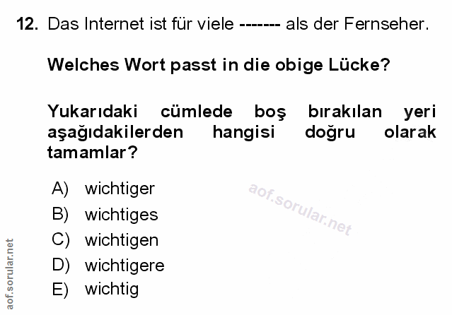 Soru 12