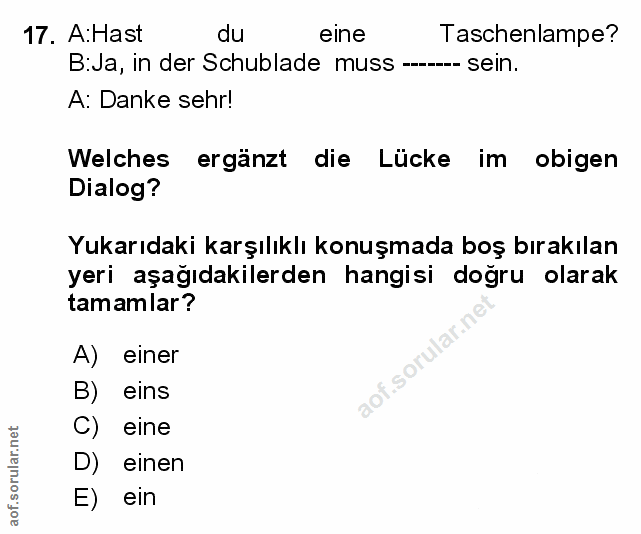Soru 17