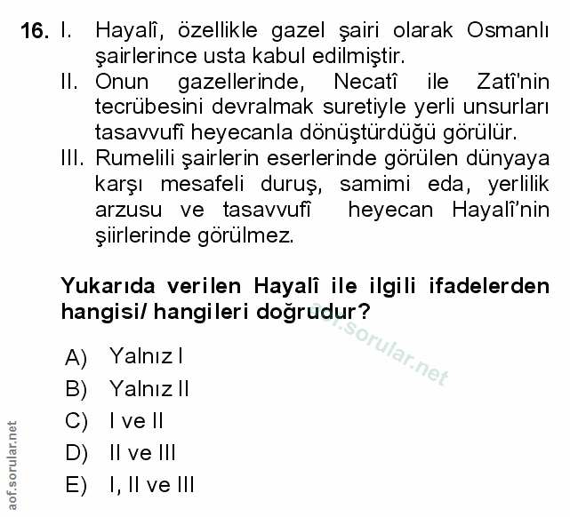 Soru 16