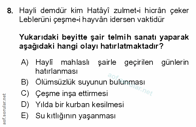 Soru 8