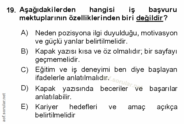 Soru 19