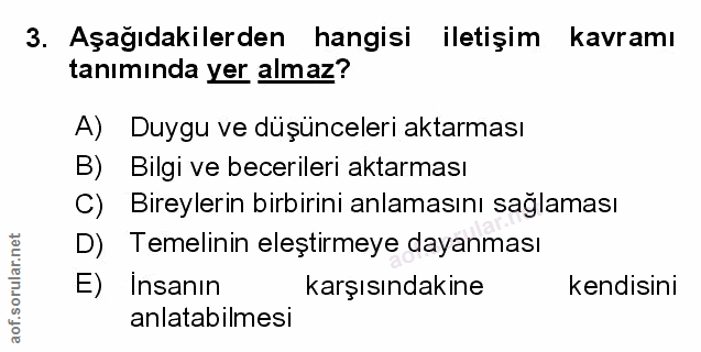 Soru 3