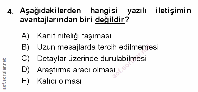 Soru 4