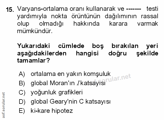 Soru 15