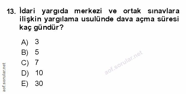 Soru 13