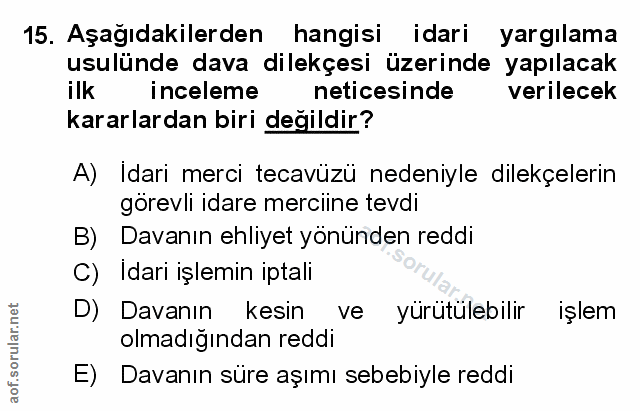 Soru 15