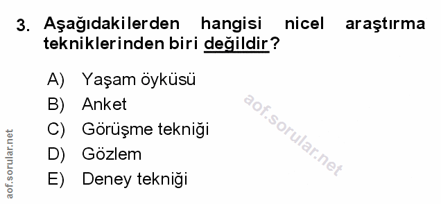 Soru 3