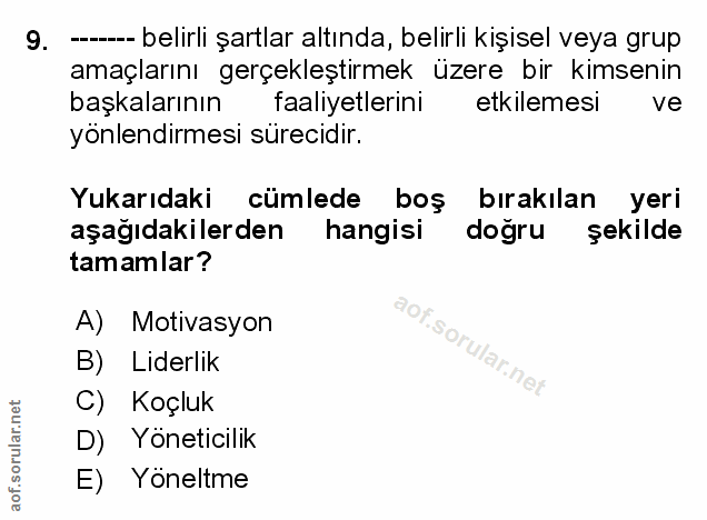 Soru 9