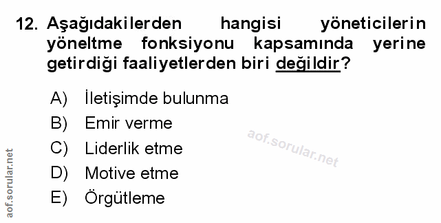 Soru 12