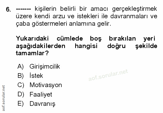 Soru 6