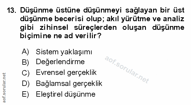 Soru 13