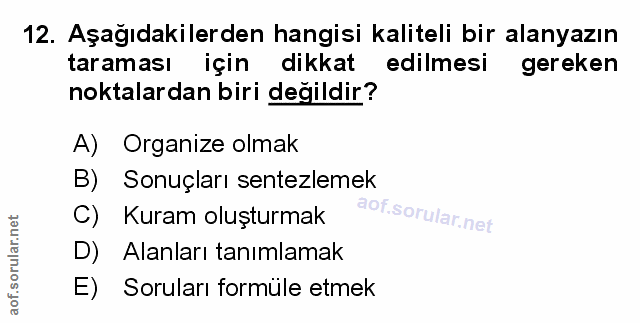Soru 12