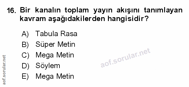 Soru 16