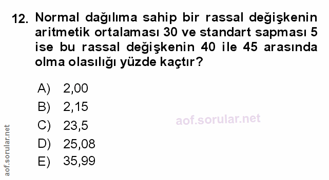 Soru 12