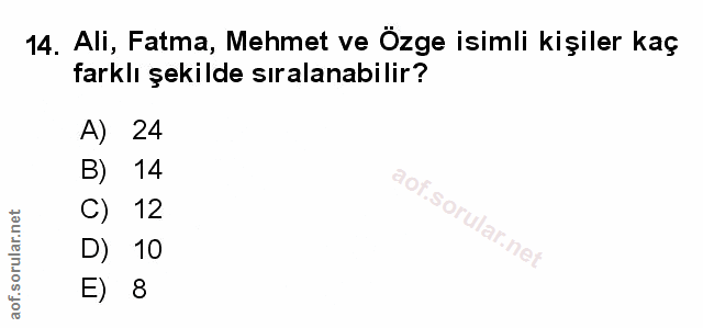 Soru 14