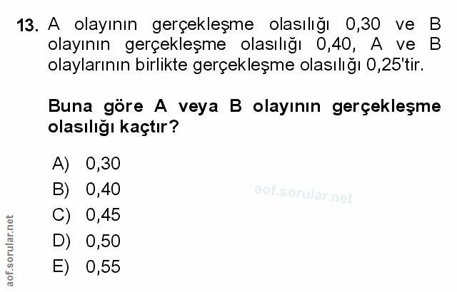 Soru 13