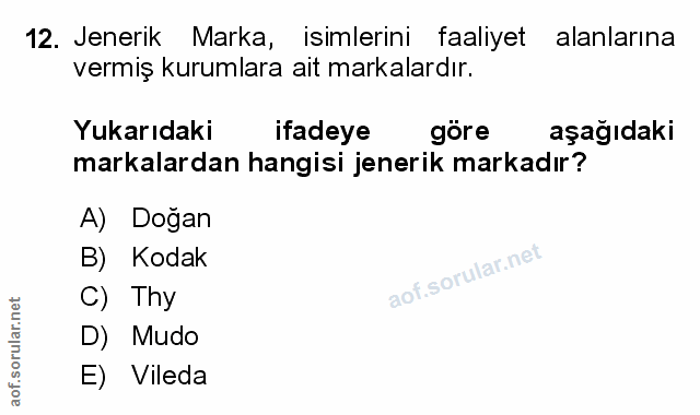 Soru 12