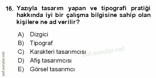 Soru 16
