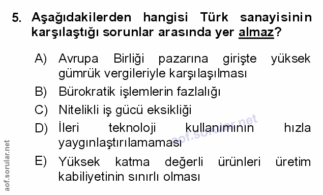 Soru 5