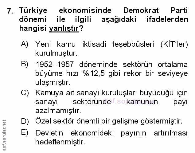 Soru 7