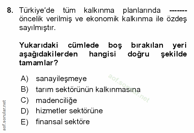 Soru 8