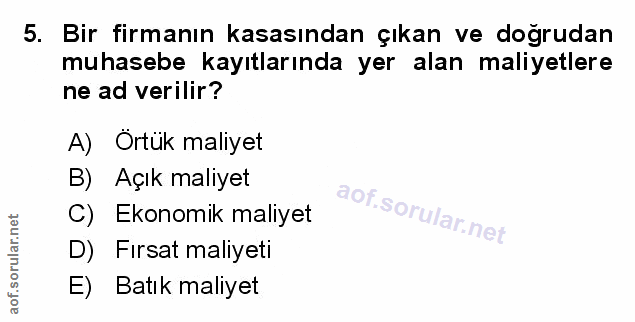Soru 5