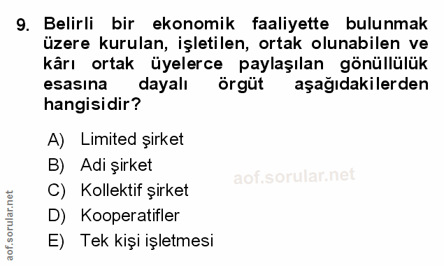 Soru 9