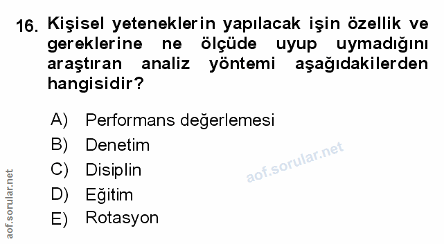 Soru 16