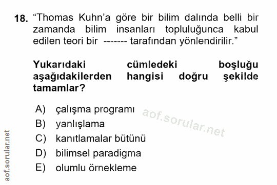 Soru 18