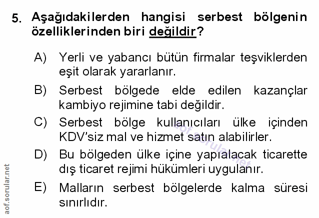 Soru 5