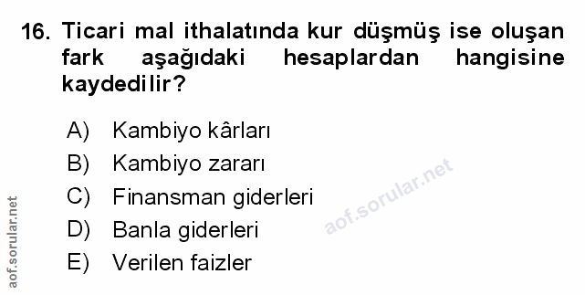 Soru 16