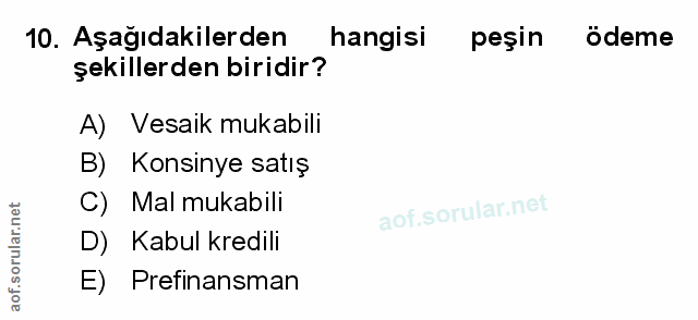 Soru 10